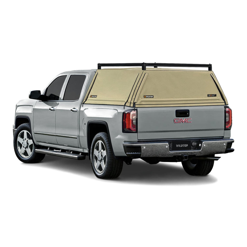 WildTop BEAST Soft Truck Cap for GMC Sierra 2014-2018 Standard Bed (78.9 in)