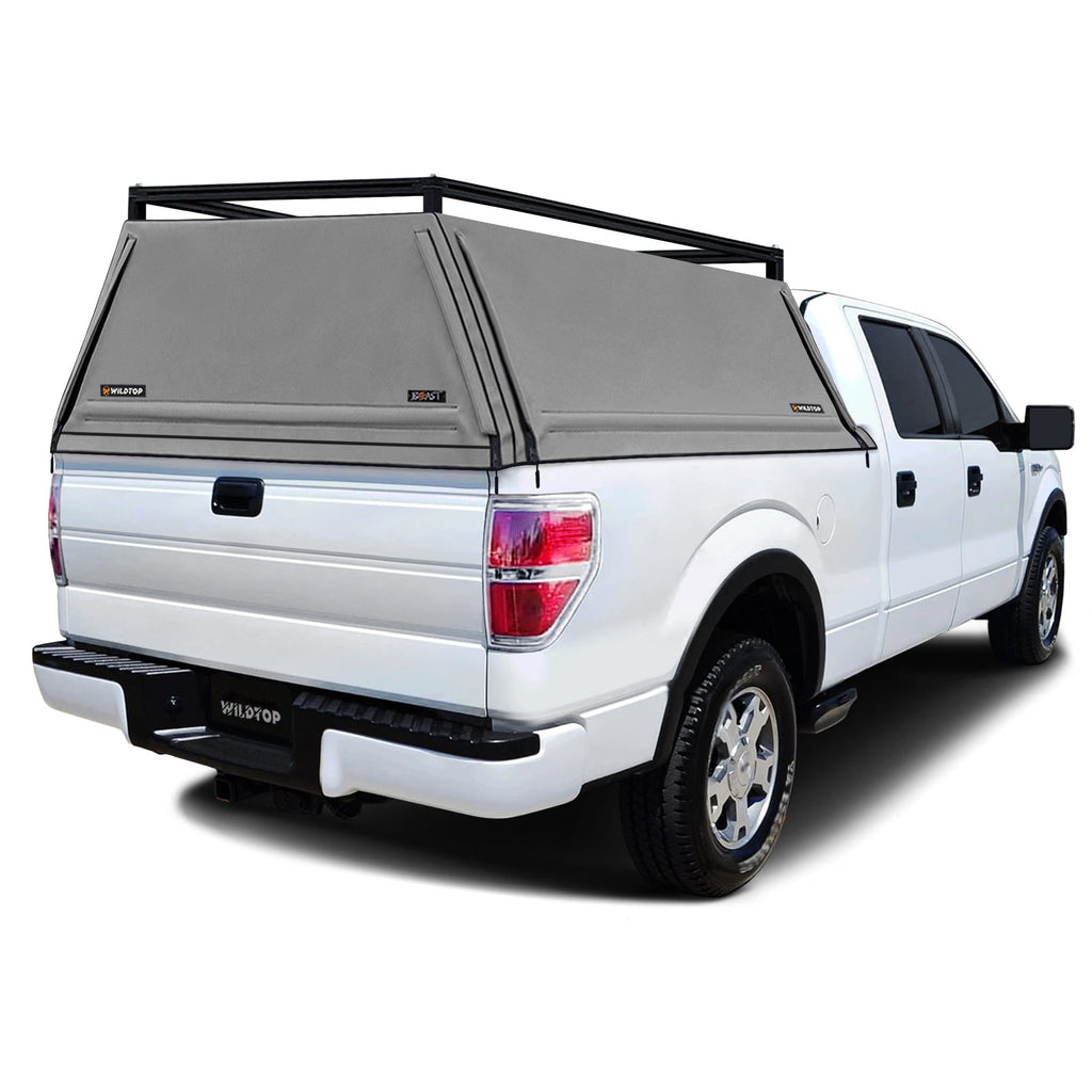 WildTop BEAST Soft Truck Cap for Ford F-150 2009-2014 6.5ft Styleside Bed (78.8 in)