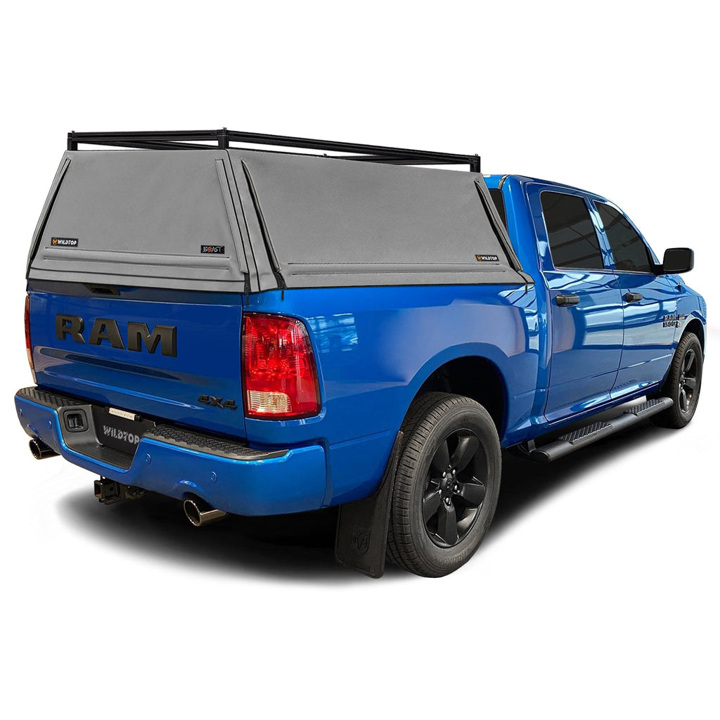 WildTop BEAST Soft Truck Cap for Ram 1500 2009-Current Classic Body Style DS 5'7" Bed (67.4 in)