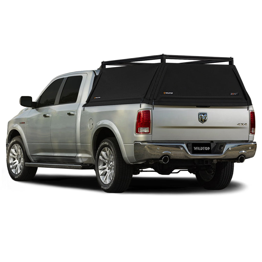 WildTop BEAST Soft Truck Cap for Ram 1500/2500/3500 2009-Current Classic Body Style DS 6'4" Bed (76.3 in)