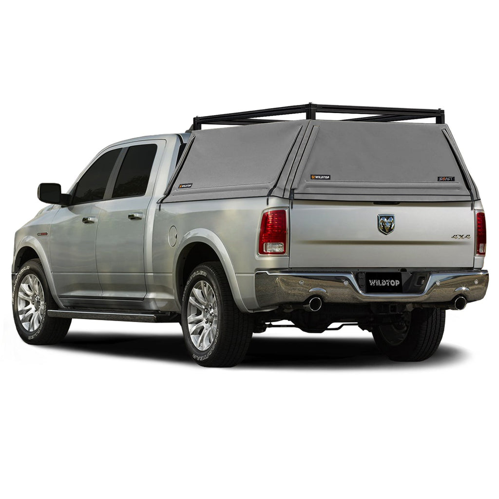 WildTop BEAST Soft Truck Cap for Ram 1500/2500/3500 2009-Current Classic Body Style DS 6'4" Bed (76.3 in)