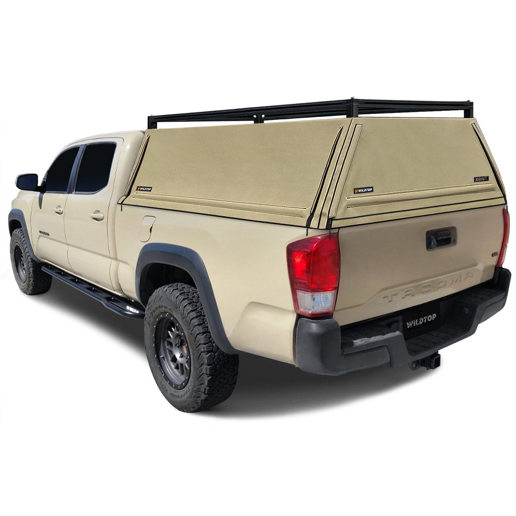 WildTop BEAST Soft Truck Cap for Toyota Tacoma 3rd Gen 2016-2023 6ft Bed (73.7 in)