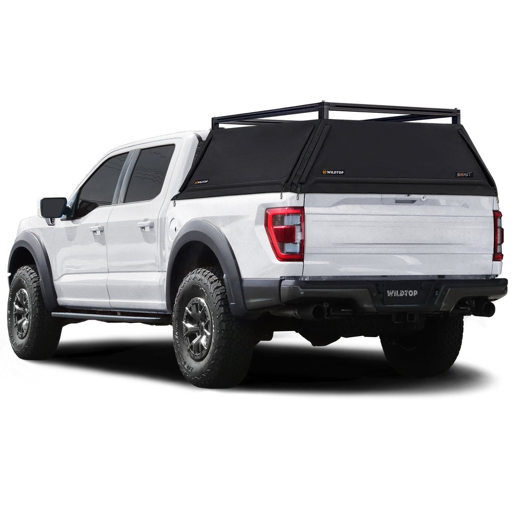 WildTop BEAST Soft Truck Cap for Ford F-150 2009-2014 5.5 ft Bed (67.1 in)