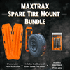 MAXTRAX MKII x Overland Kitted Spare Tire Mount Bundle