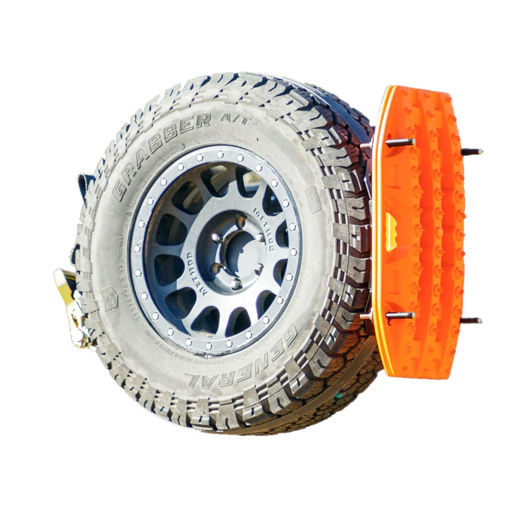 Overland Kitted Spare Tire MAXTRAX Mini Mounting System