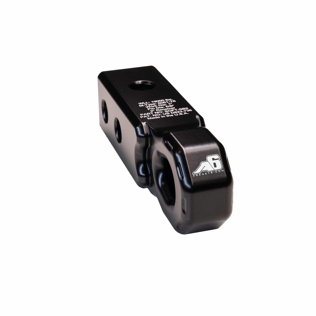Agency 6 Soft Shackle Recovery Block – 2" Receiver