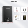 Camplux BW264B Camping Water Heater Propane
