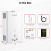 Camplux BW422 Camping Water Heater Propane
