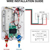 Camplux Electric Point of Use Tankless Water Heater, 6kW at 220~240V