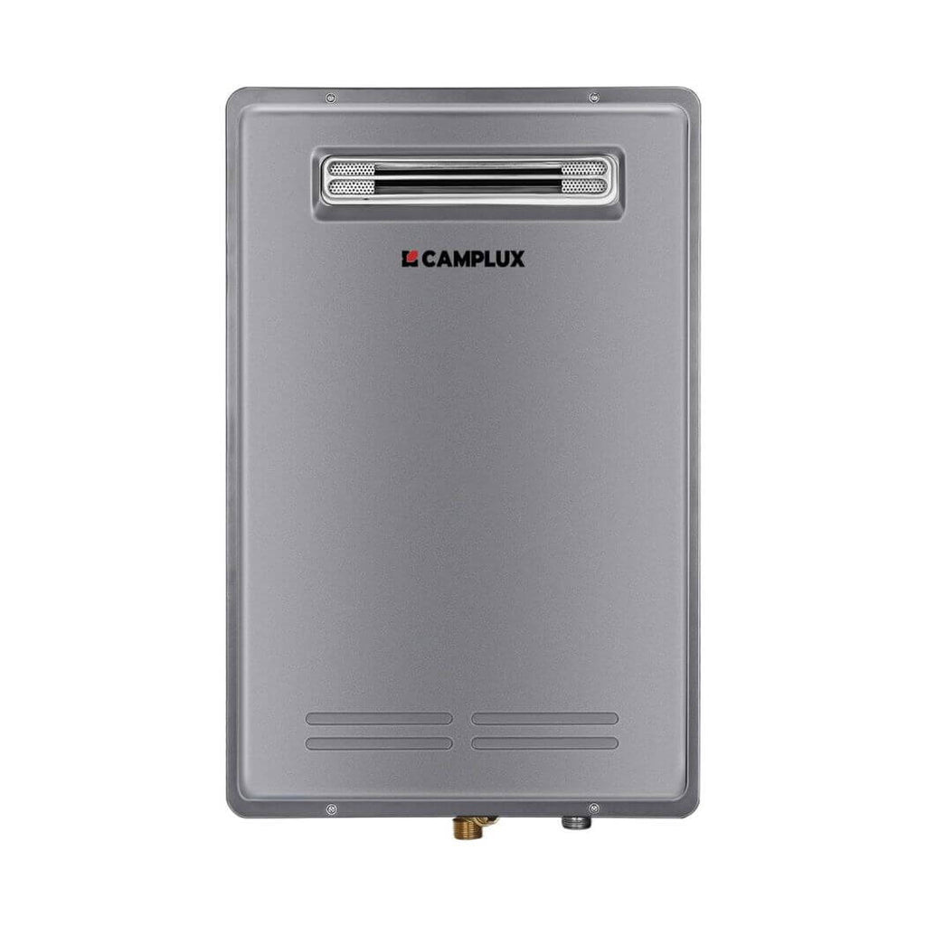 Camplux Whole Home Outdoor Tankless Hot Water Heater 5.28 GPM | Gray