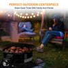 Camplux Propane Fire Pit Camping Fire Bowl for Cozy Outdoor Gatherings