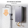 Camplux 4.22 GPM Indoor Tankless Hot Water Heater | Gray