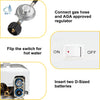Camplux 8L Portable Gas Hot Water Heater w/ 4.3L Pump & Sink Sprayer & Shower Stand