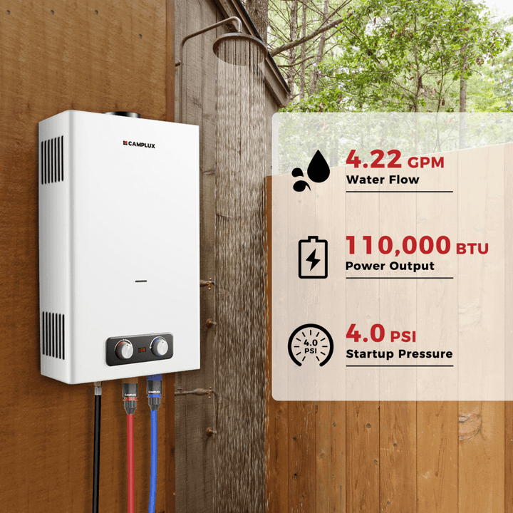 Camplux BD422 On Demand Water Heater Propane