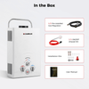 Camplux BW158 Camping Water Heater Propane