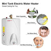 Camplux Electric Mini Tank Point of Use Water Heater 120V - 4.0 Gallon