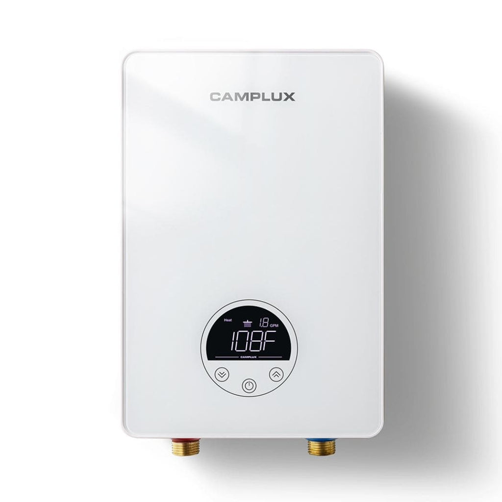 Camplux Electric Point of Use Tankless Water Heater - White