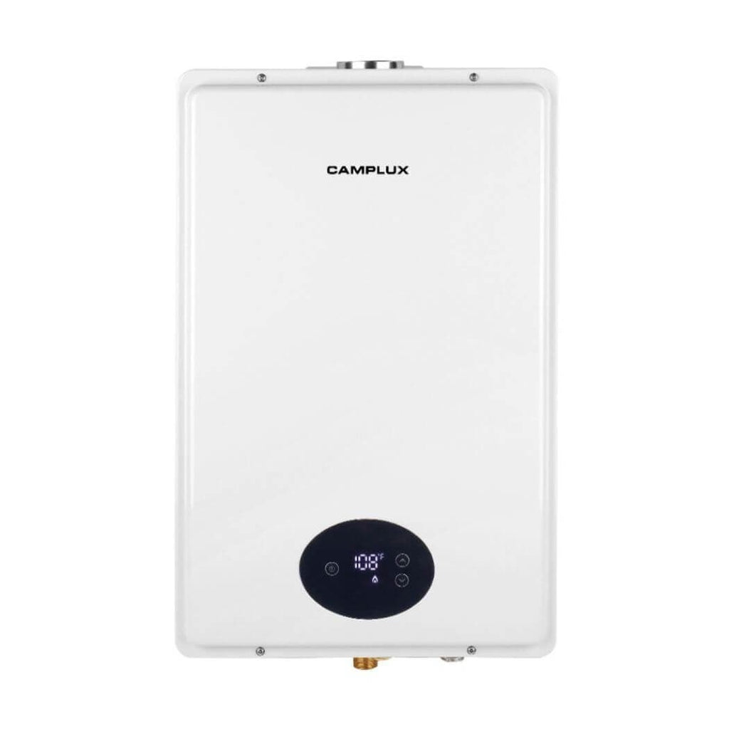 Camplux Instant Indoor Tankless Gas Water Heater 5.28 GPM | White