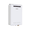Camplux Outdoor Tankless Hot Water Heater 6.86 GPM for 3-4 Persons | White