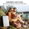 Portable Propane Tankless Water Heater , Camplux 2.64 GPM On Demand Camping Gas Water Heater, Gray