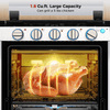 Camplux RV Stove Gas Range Oven w/ 3 Burners Cooktop 21 Inches CLASSIC