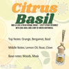 Citrus Basil Car Freshener