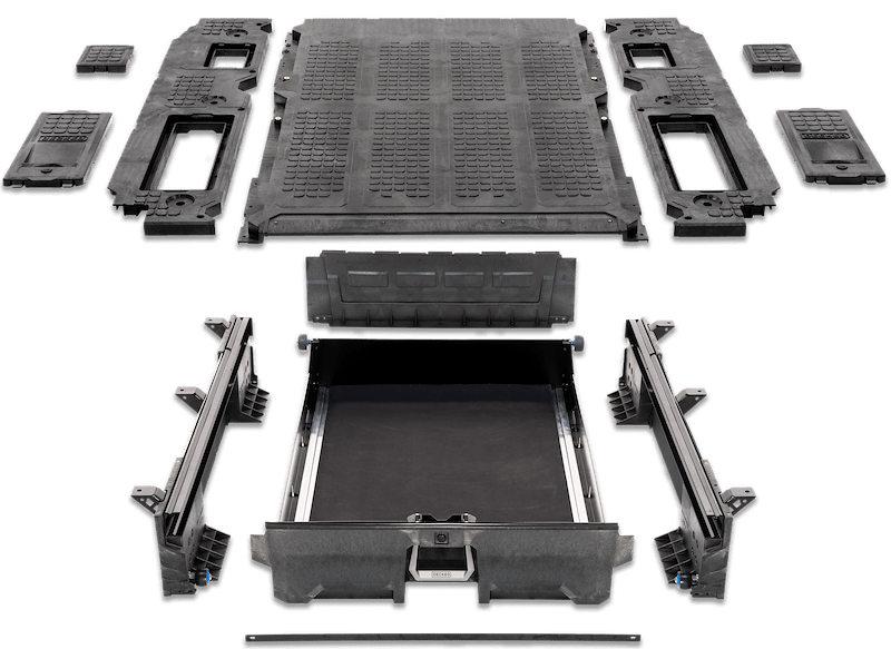 Decked Chevy Colorado/GMC Canyon 2023 - 2025 Drawer System Bed Length: 5&