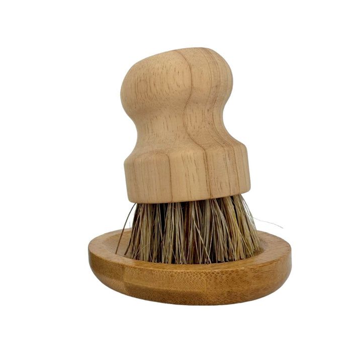 Solid Dish Soap Jar &amp; Brush