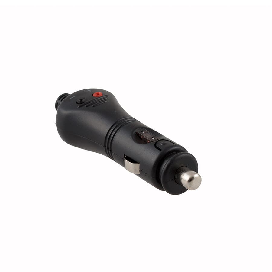 Cigar Male Plug (External Blade Fuse 7.5AMP) LED
