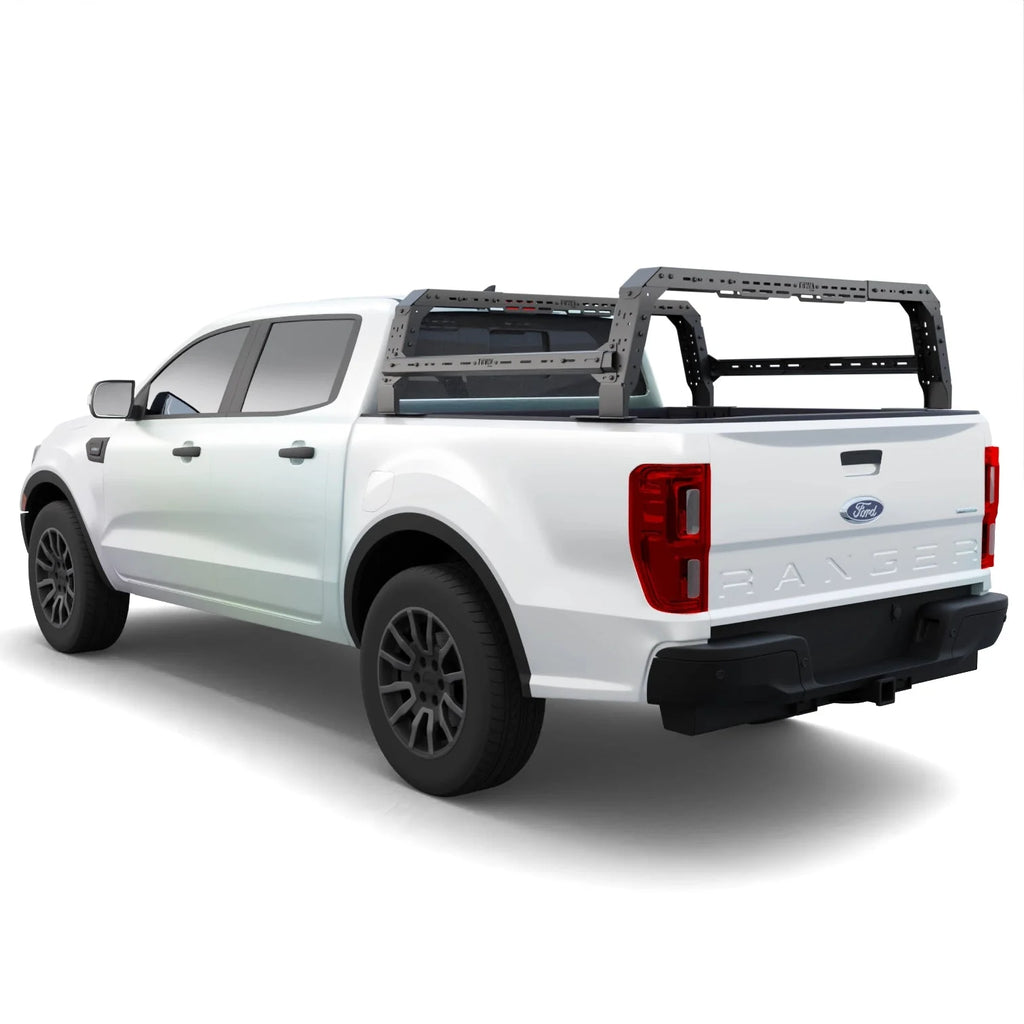 Ford Ranger 4CX Series Shiprock Height Adjustable Bed Rack