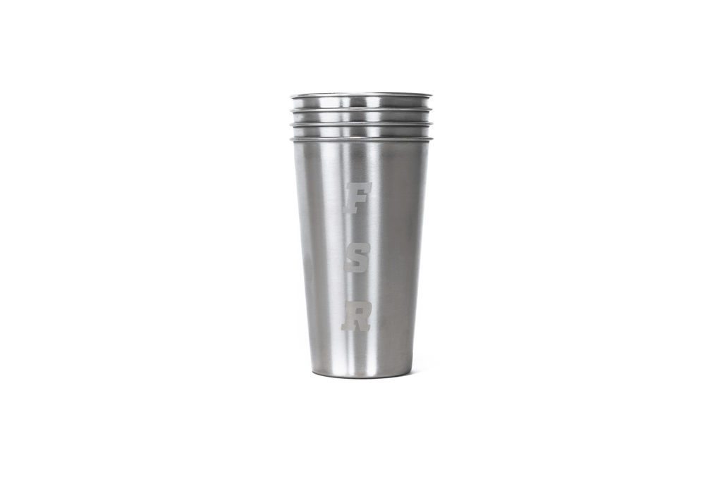Stainless Steel 16oz Cups (4) - Clearance