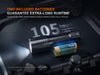 Fenix TK35R UV Light Rechargeable High-Performance Tactical Flashlight