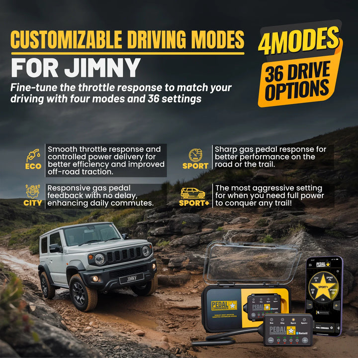 Pedal Commander for Suzuki Jimny