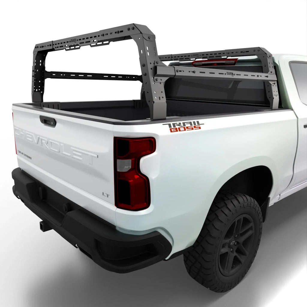 GMC Sierra 1500 / 2500HD 4CX Series Shiprock Height Adjustable Bed Rack