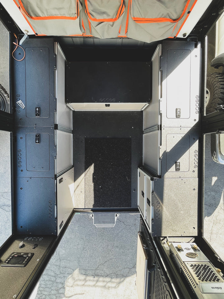 Alu-Cab Alu-Cabin Ram 2500 &amp; 3500 2019-Present - Middle Utility Module - 6ft 4in Bed