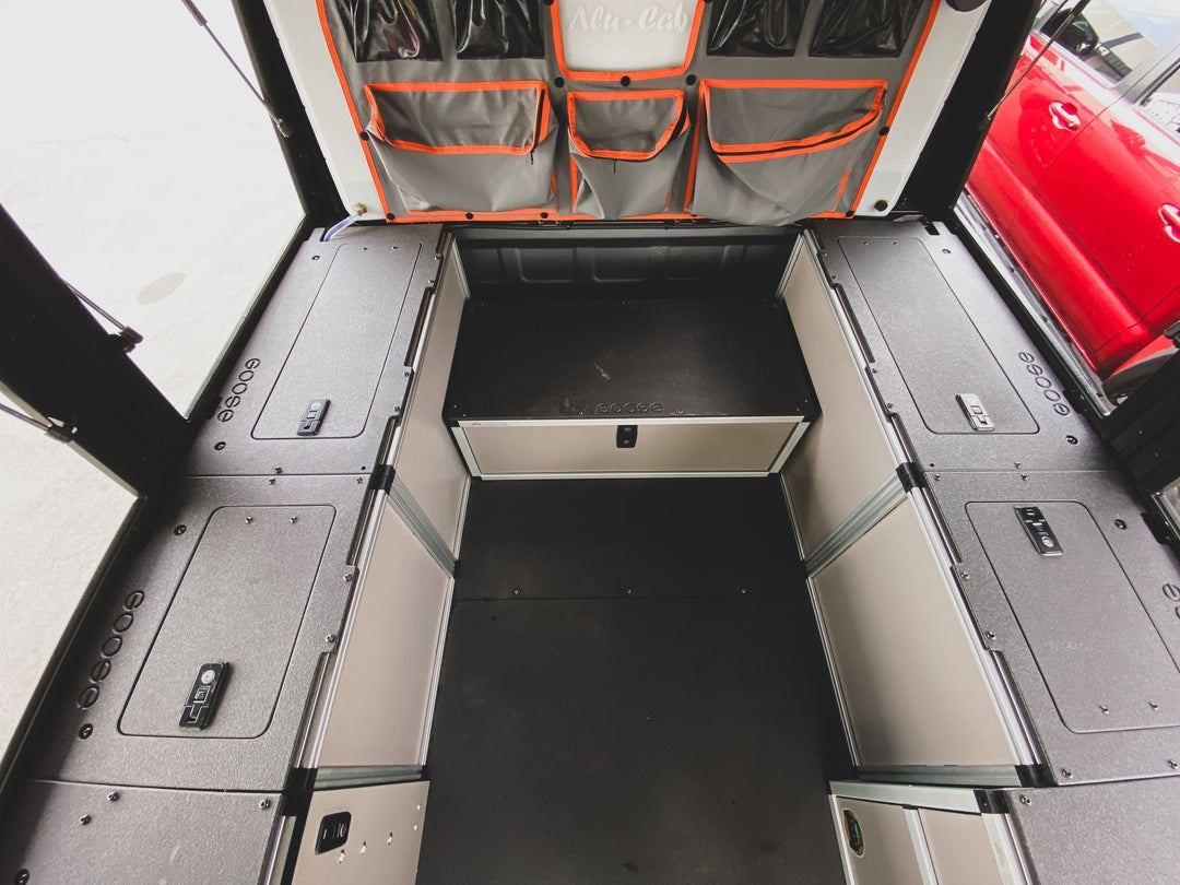 Alu-Cab Alu-Cabin Ram 2500 &amp; 3500 2019-Present - Middle Utility Module - 6ft 4in Bed