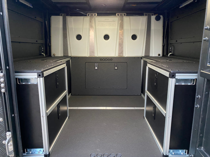 Alu-Cab Canopy Camper - Toyota Tacoma 2005-Present 2nd &amp; 3rd Gen. - Lower Bulkhead Panel