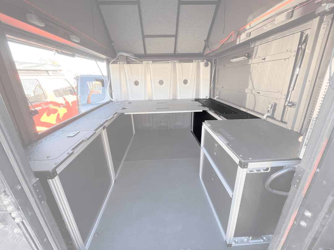 Alu-Cab Canopy Camper V2 - Ford Ranger 2019-Present 4th Gen. - Front Utility Module - 6&