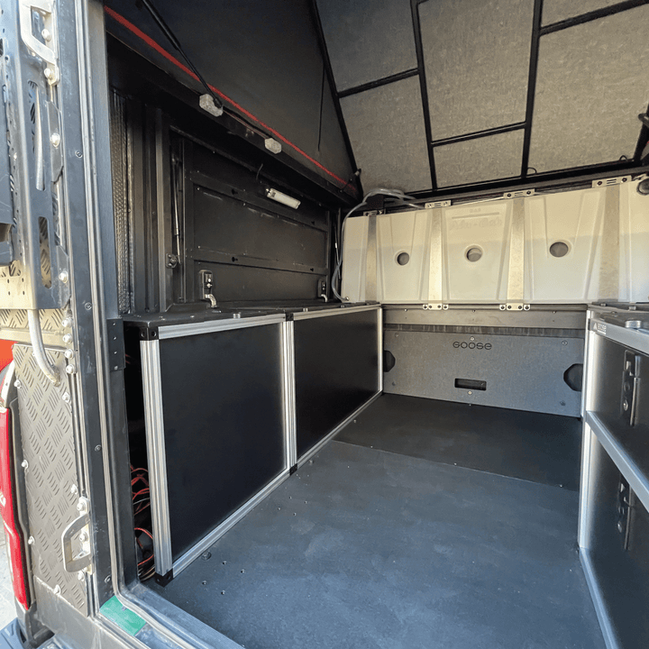 Alu-Cab Canopy Camper V2 - Ford Ranger 2019-Present 4th Gen. - Rear Utility Module - 6&