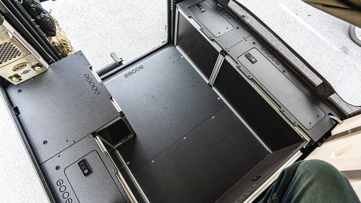 Alu-Cab Canopy Camper V2 - Toyota Tacoma 2005-Present 2nd &amp; 3rd Gen. - Rear Utility Module - 5&