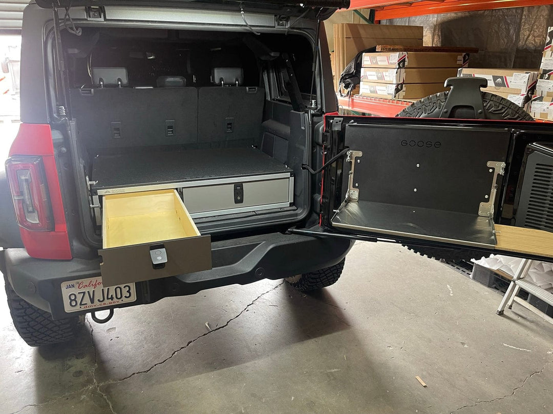 FORD BRONCO 2021-PRESENT 6TH GEN. - SIDE X SIDE DRAWER MODULE - 41 3/8" WIDE X 28" DEPTH