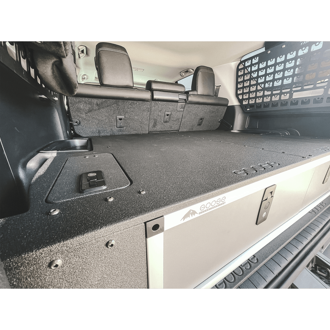 Toyota 4Runner 2010-Present 5th Gen. - Side x Side Drawer Module with Fitted Top Plate - 41-3/8"W x 10"H x 36"D