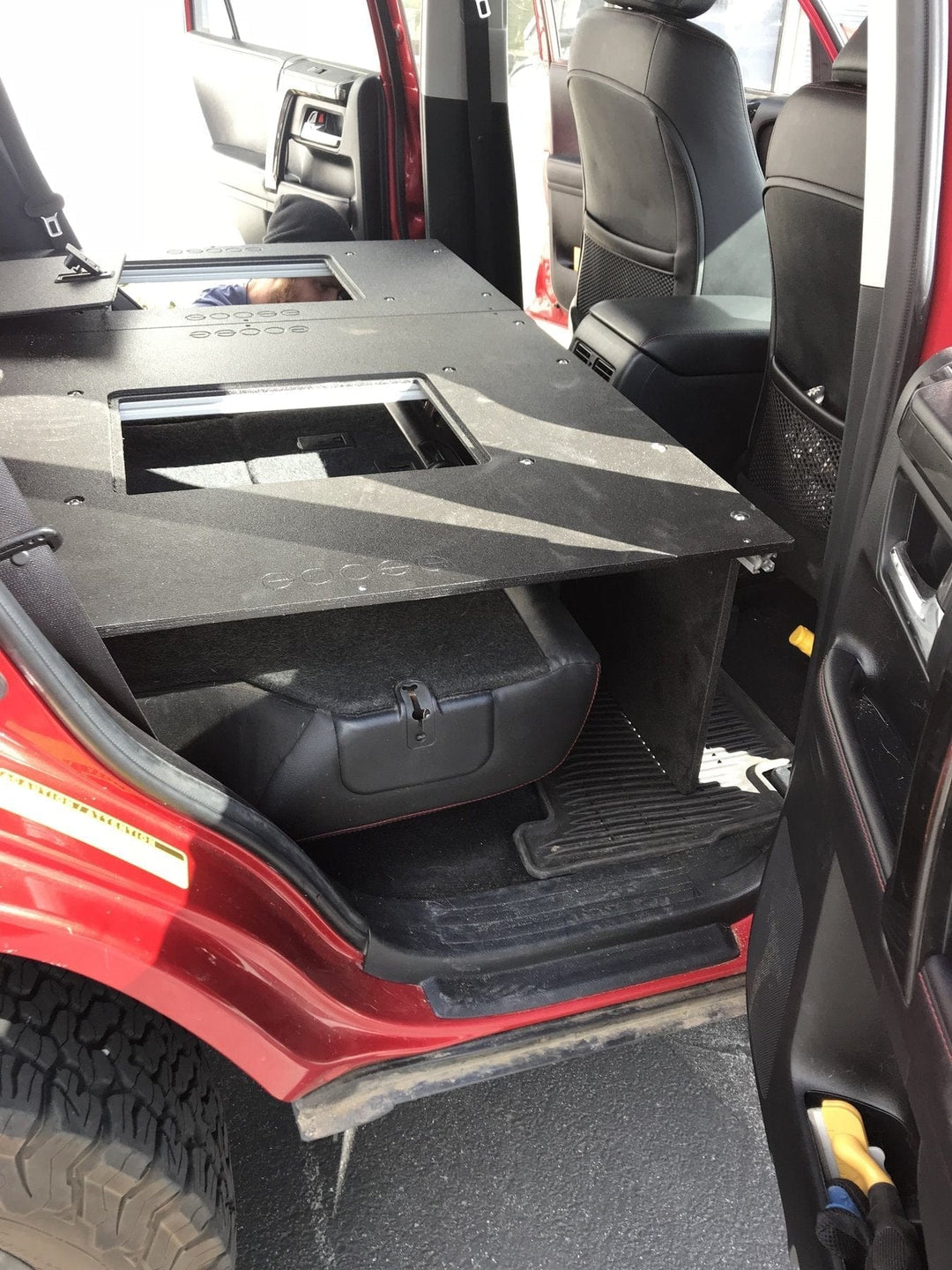 Stealth Sleep and Storage Package with Fitted Top Plate for Toyota 4Runner 2010-Present 5th Gen.