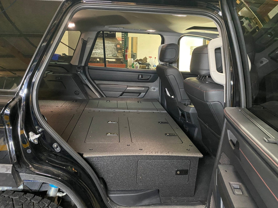 Goose Gear Toyota - Sequoia - 2023-Present - 3rd Gen - Explore Series - Seat Delete Plate System - Second Row with Captain&