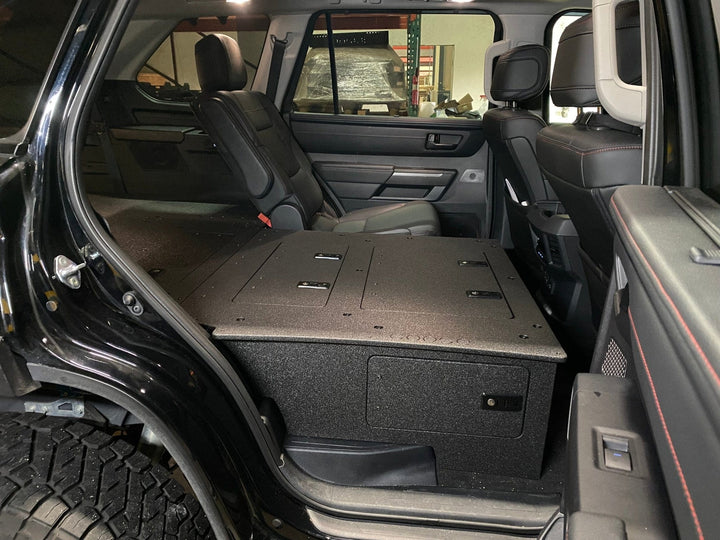Goose Gear Toyota - Sequoia - 2023-Present - 3rd Gen - Explore Series - Seat Delete Plate System - Second Row with Captain&