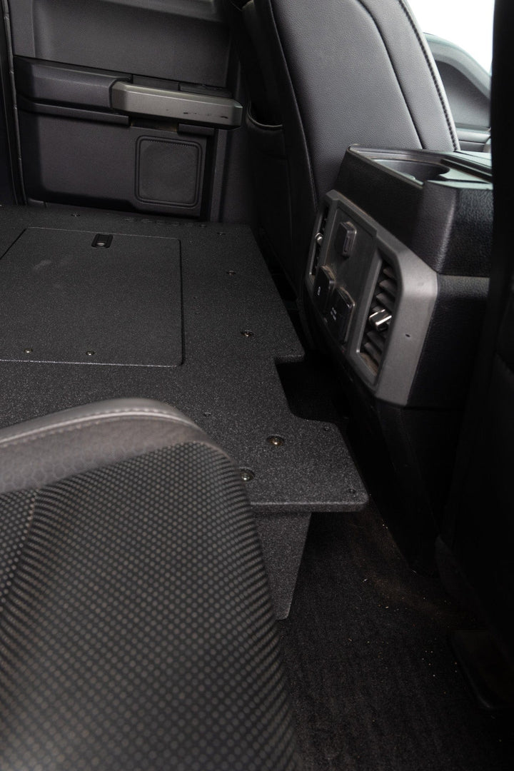 Goose Gear Ford F150 2015-Present 13th &amp; 14th Gen. SuperCab - Second Row Seat Delete Plate System
