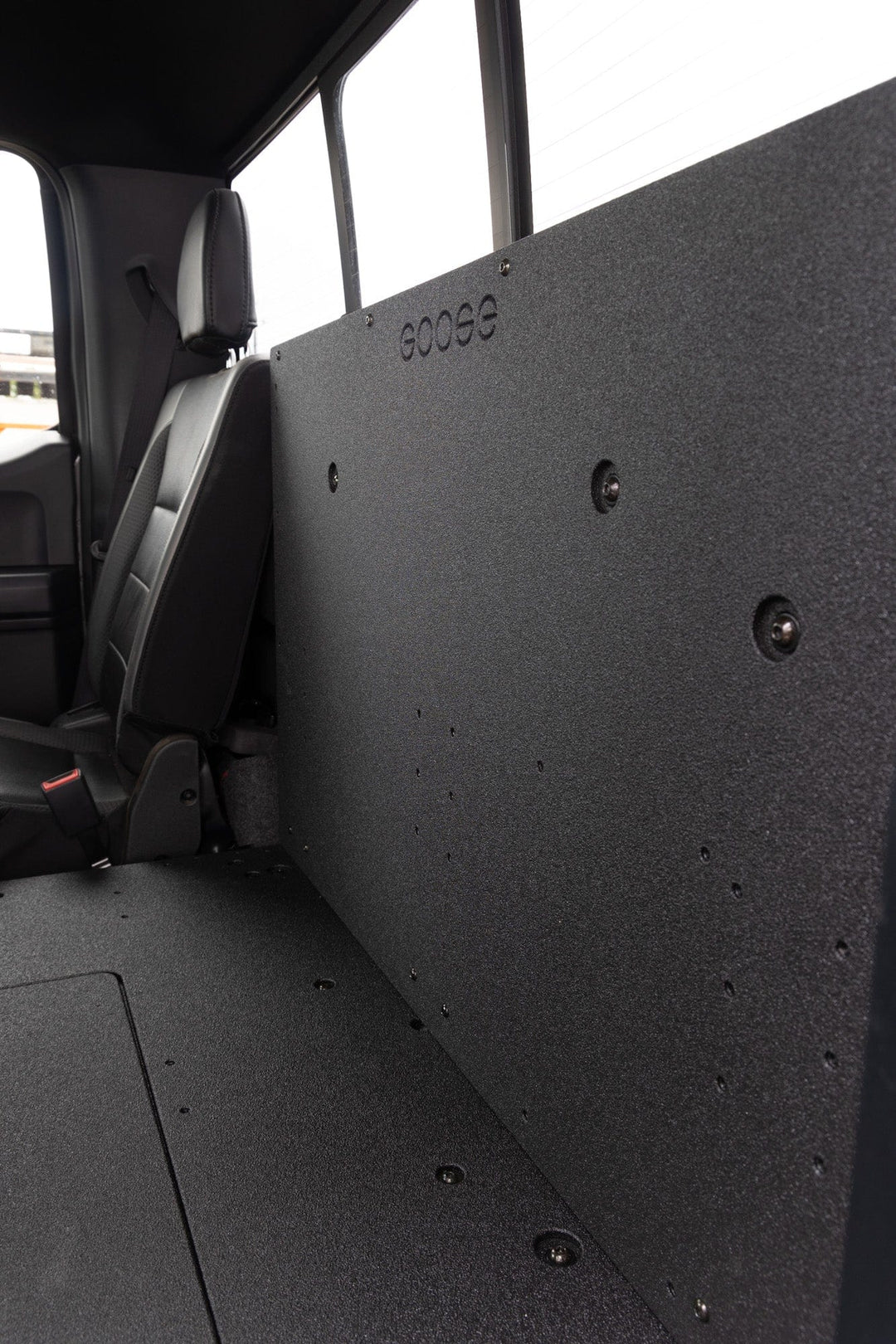 Goose Gear Ford F150 2015-Present 13th &amp; 14th Gen. SuperCab - Second Row Seat Delete Plate System