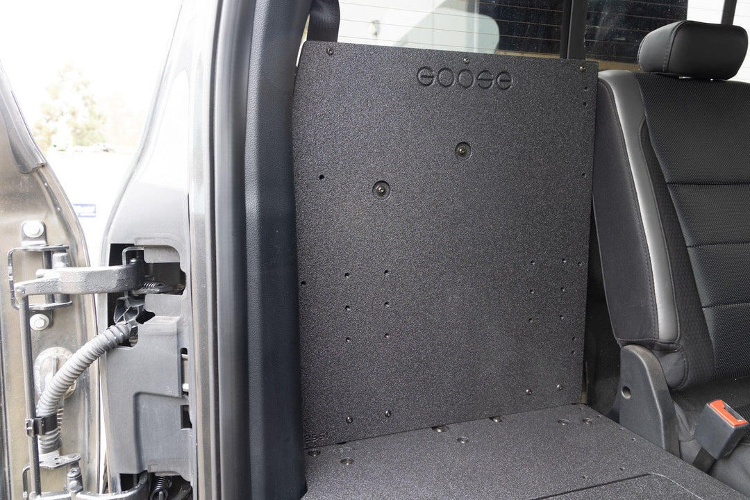 Goose Gear Ford F150 2015-Present 13th &amp; 14th Gen. SuperCab - Second Row Seat Delete Plate System