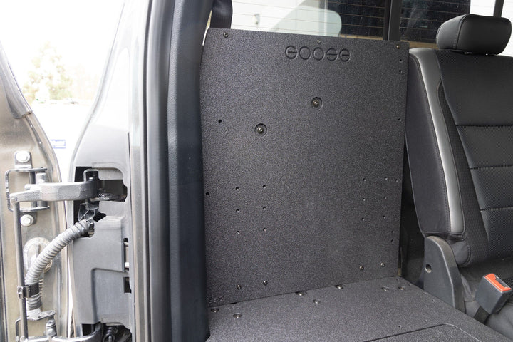 Goose Gear Ford F150 2015-Present 13th &amp; 14th Gen. SuperCab - Second Row Seat Delete Plate System