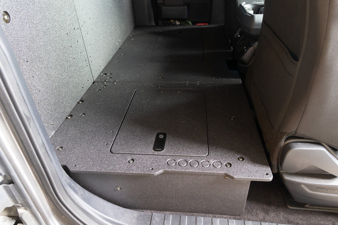 Goose Gear Ford F150 2015-Present 13th &amp; 14th Gen. SuperCab - Second Row Seat Delete Plate System